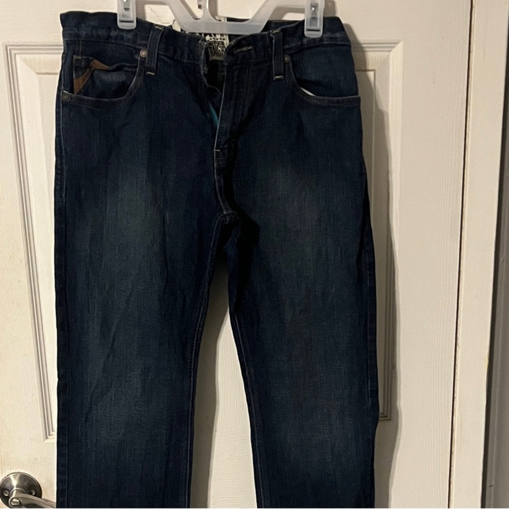Ariat Men's Dark Blue Straight Jeans